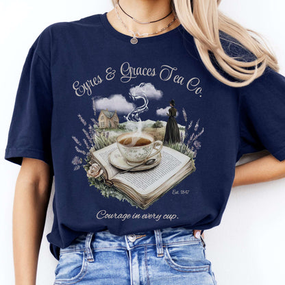 T-Shirts Eyres & Graces Tea Co Jane Eyre T-Shirt The Mystic Eden
