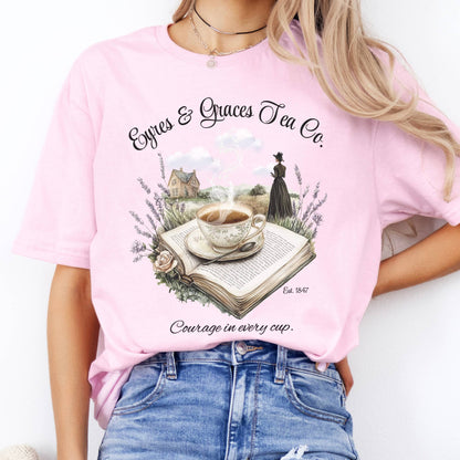 T-Shirts Eyres & Graces Tea Co Jane Eyre T-Shirt The Mystic Eden