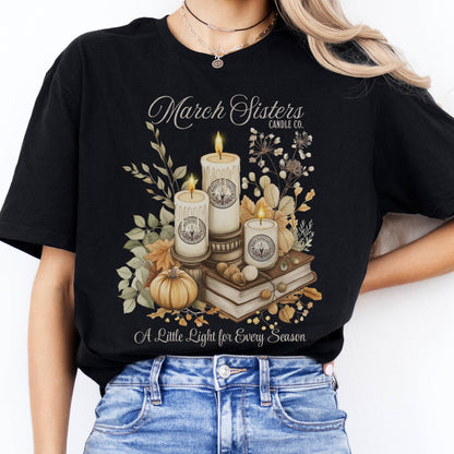 T-Shirts March Sisters Candle Co Little Women T-Shirt The Mystic Eden