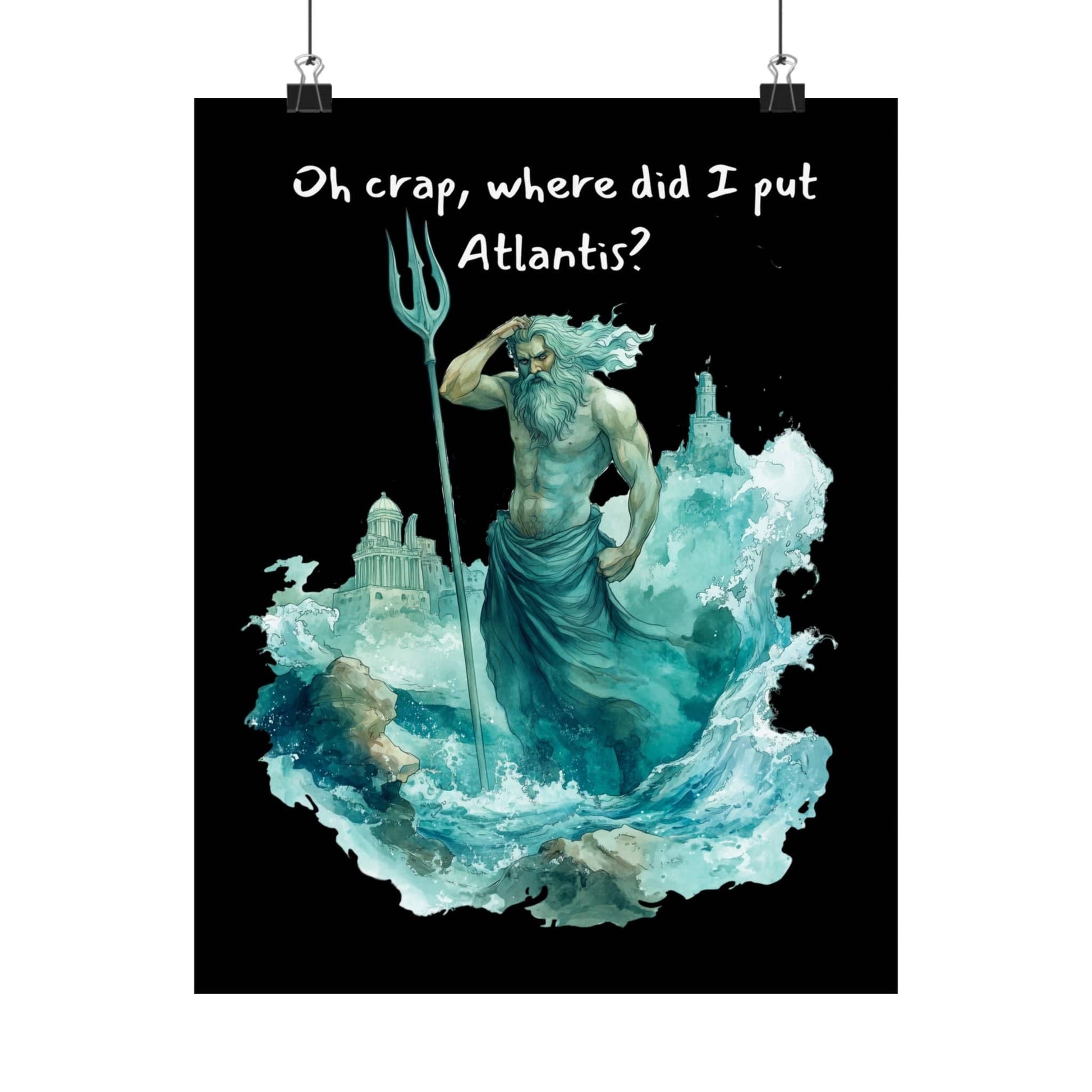 Poster 11″ x 14″ / Matte Design 102B - Art Print The Mystic Eden