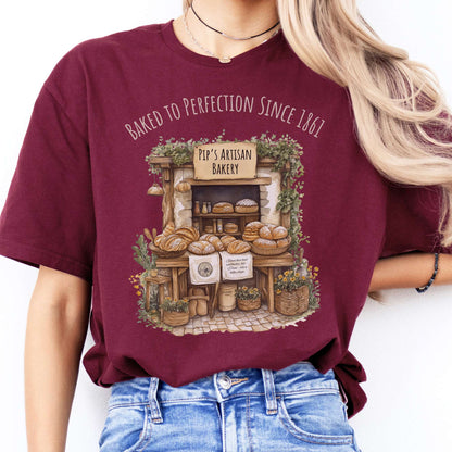 T-Shirt Pip's Artisan Bakery Great Expectations Dickens T-Shirt The Mystic Eden