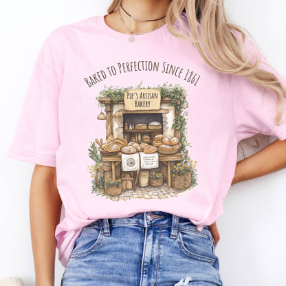T-Shirt Pip's Artisan Bakery Great Expectations Dickens T-Shirt The Mystic Eden