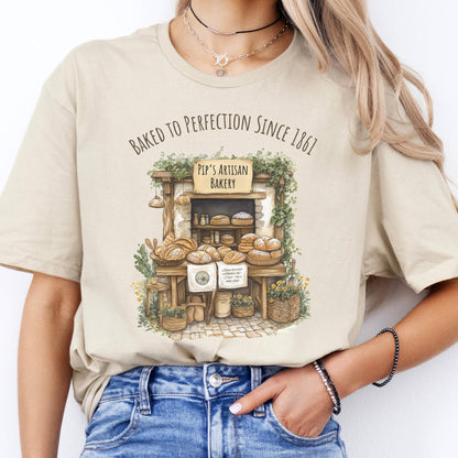 T-Shirt Pip's Artisan Bakery Great Expectations Dickens T-Shirt The Mystic Eden