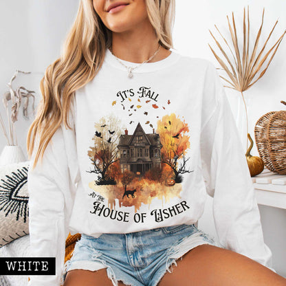 It's Fall at the House of Usher - Edgar Allan Poe Fall Shirt