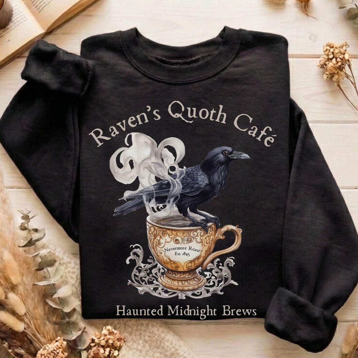 Sweatshirt Black / S Design 95 Sweatshirt The Mystic Eden