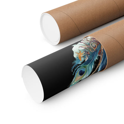 Poster 11″ x 14″ / Matte Design 103B - Art Print The Mystic Eden