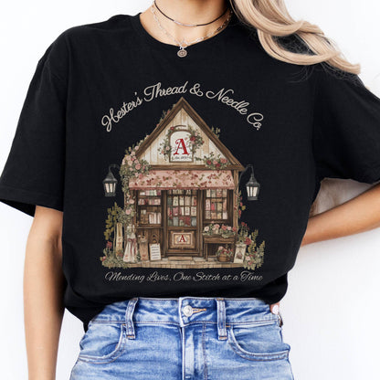 T-Shirts Hester's Thread & Needle Co. Scarlet Letter T-Shirt The Mystic Eden