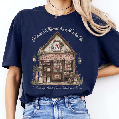 T-Shirts Hester's Thread & Needle Co. Scarlet Letter T-Shirt The Mystic Eden
