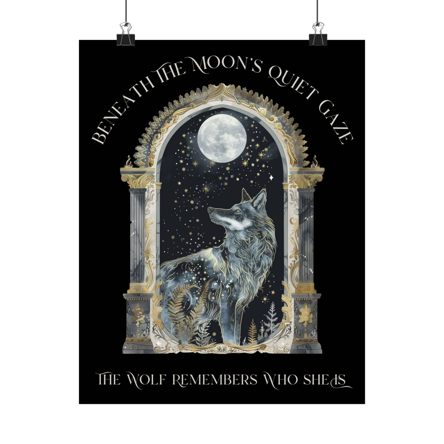 Poster 11″ x 14″ / Matte Design 278B - Art Print The Mystic Eden