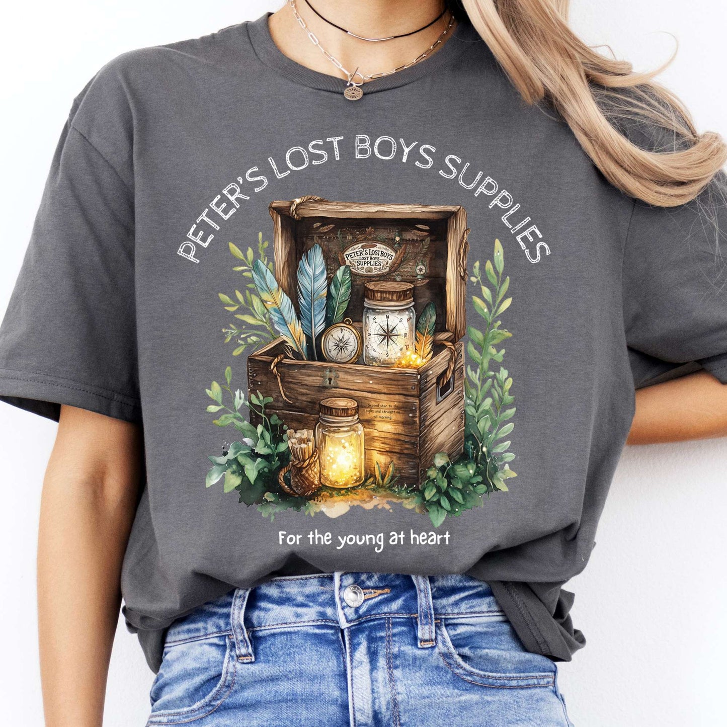 T-Shirts Peter's Lost Boys Supplies Pan T-Shirt The Mystic Eden