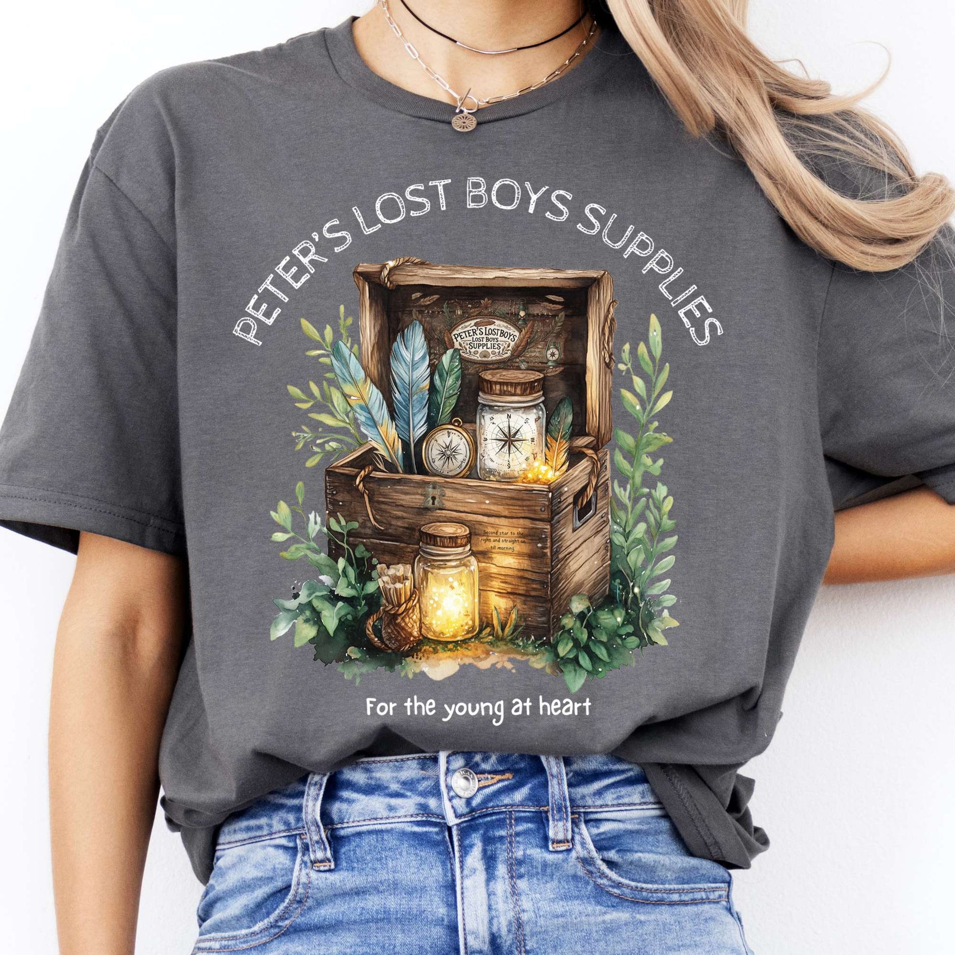 T-Shirts Peter's Lost Boys Supplies Pan T-Shirt The Mystic Eden