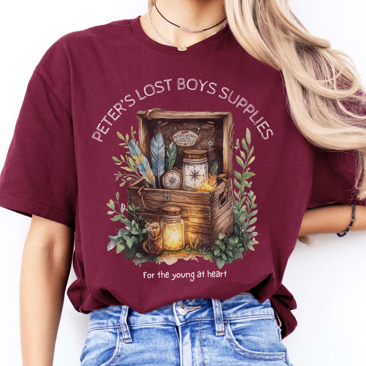 T-Shirts Peter's Lost Boys Supplies Pan T-Shirt The Mystic Eden