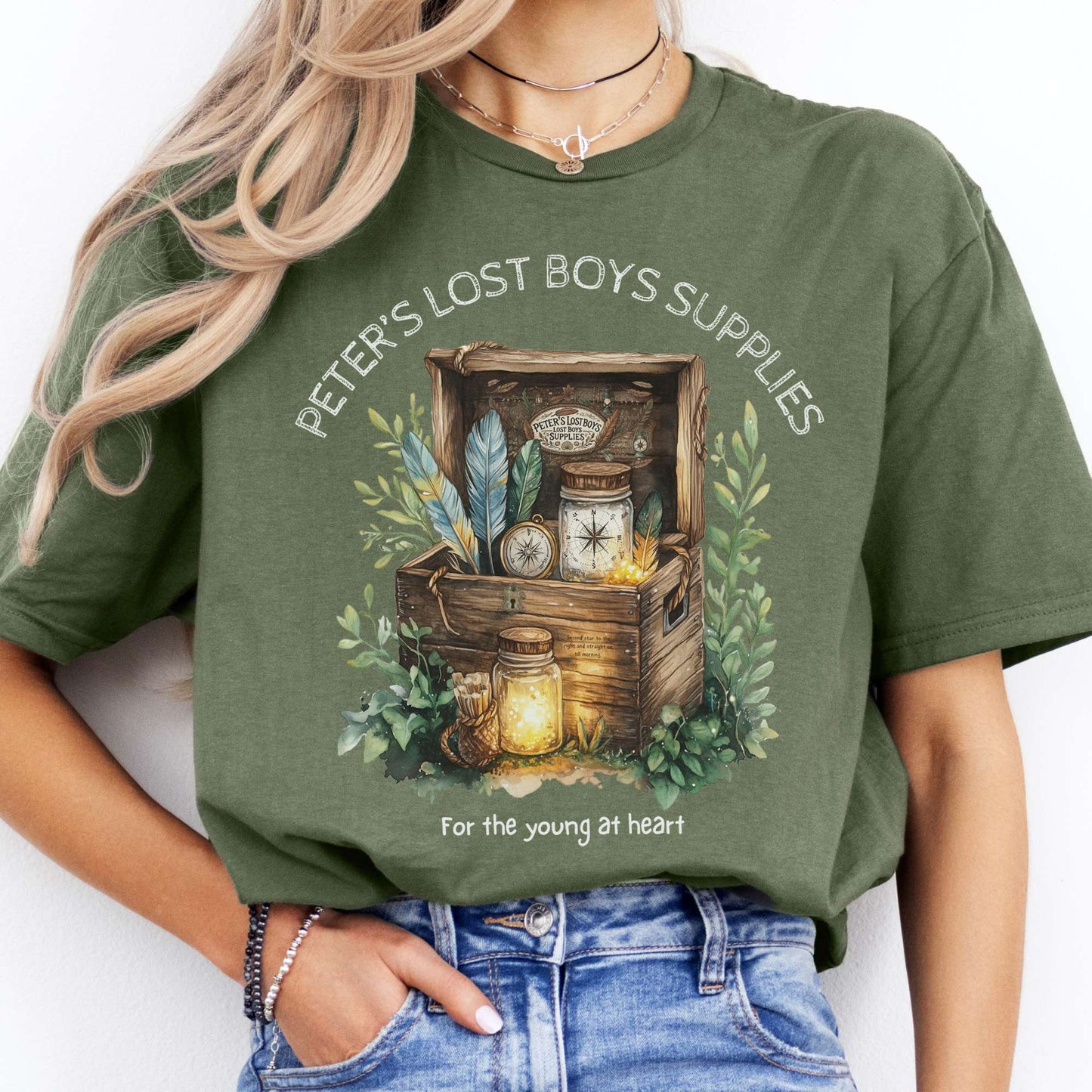 T-Shirts Peter's Lost Boys Supplies Pan T-Shirt The Mystic Eden