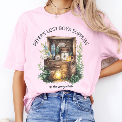 T-Shirts Peter's Lost Boys Supplies Pan T-Shirt The Mystic Eden