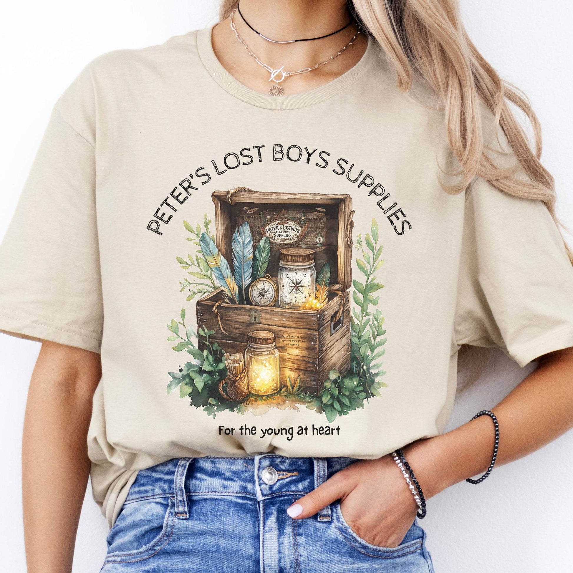T-Shirts Peter's Lost Boys Supplies Pan T-Shirt The Mystic Eden