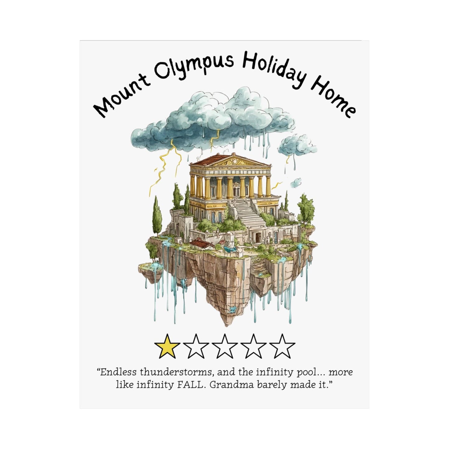 Poster 11″ x 14″ / Matte Design 104A - Art Print The Mystic Eden