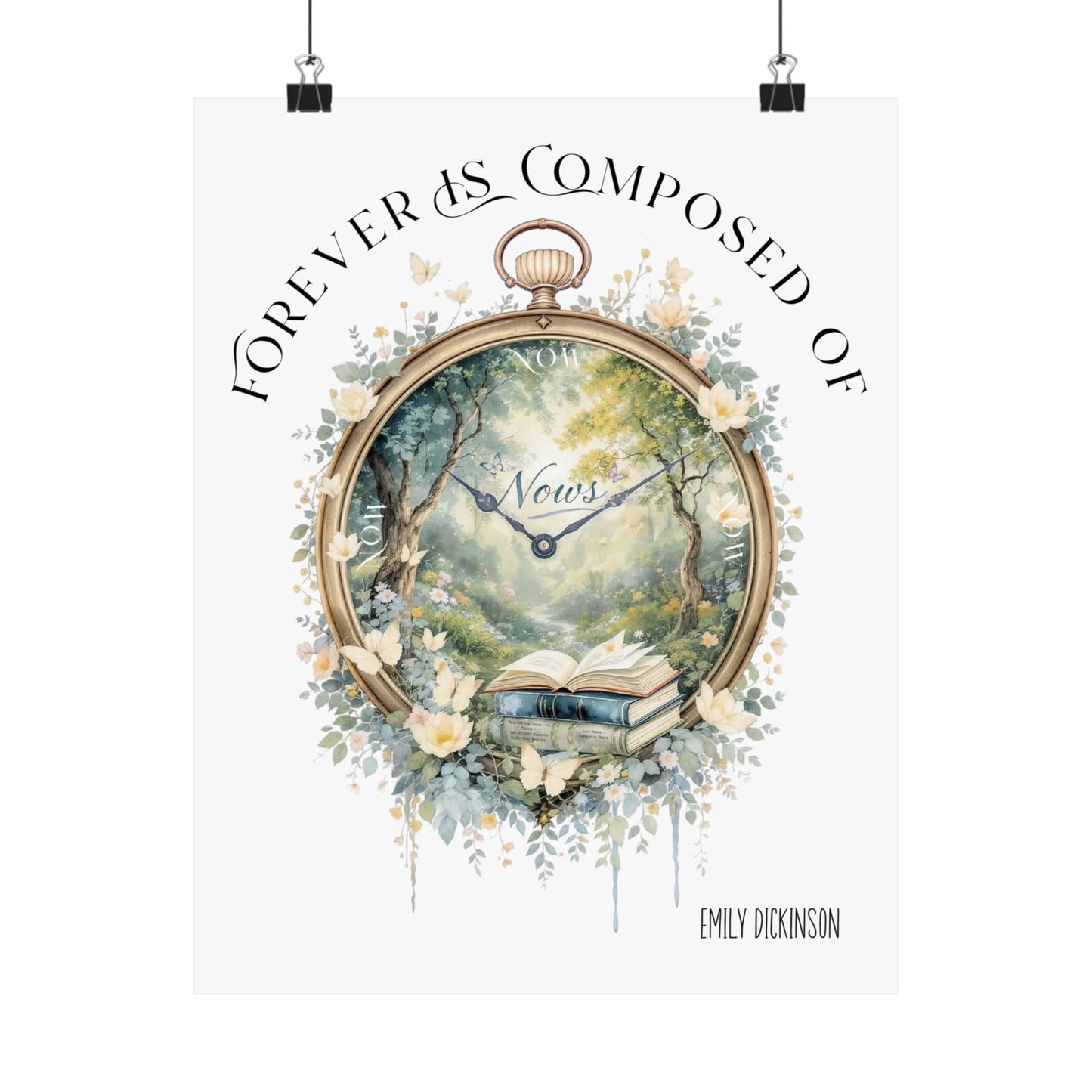 Poster 11″ x 14″ / Matte Design 240B - Art Print The Mystic Eden