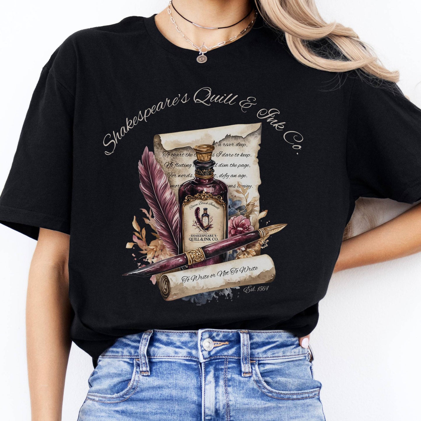 T-Shirts Shakespeare's Quill & Ink Co. T-Shirt The Mystic Eden