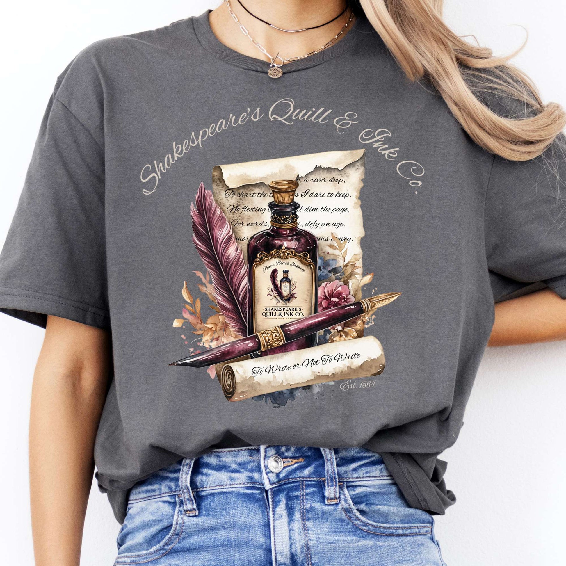 T-Shirts Shakespeare's Quill & Ink Co. T-Shirt The Mystic Eden