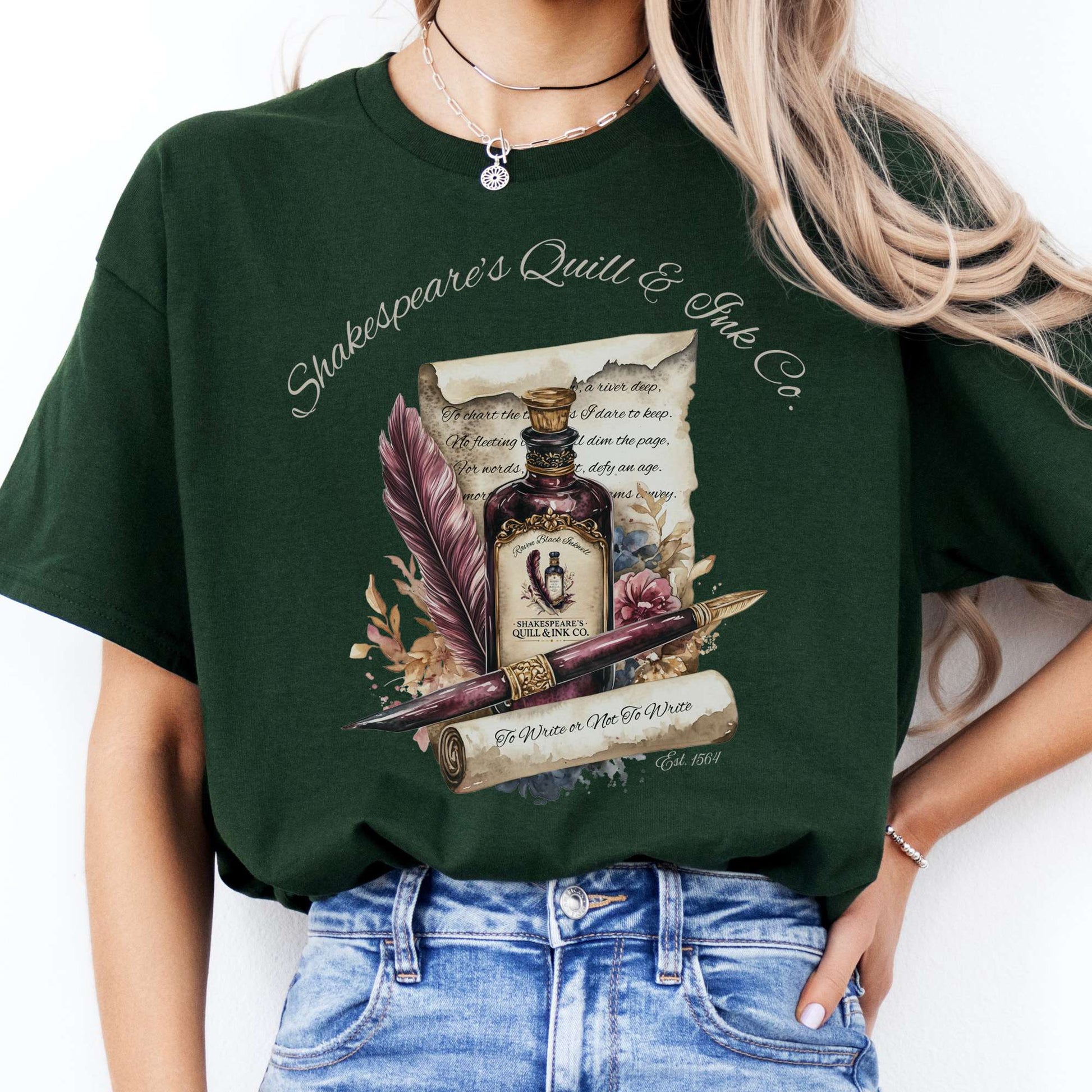 T-Shirts Shakespeare's Quill & Ink Co. T-Shirt The Mystic Eden