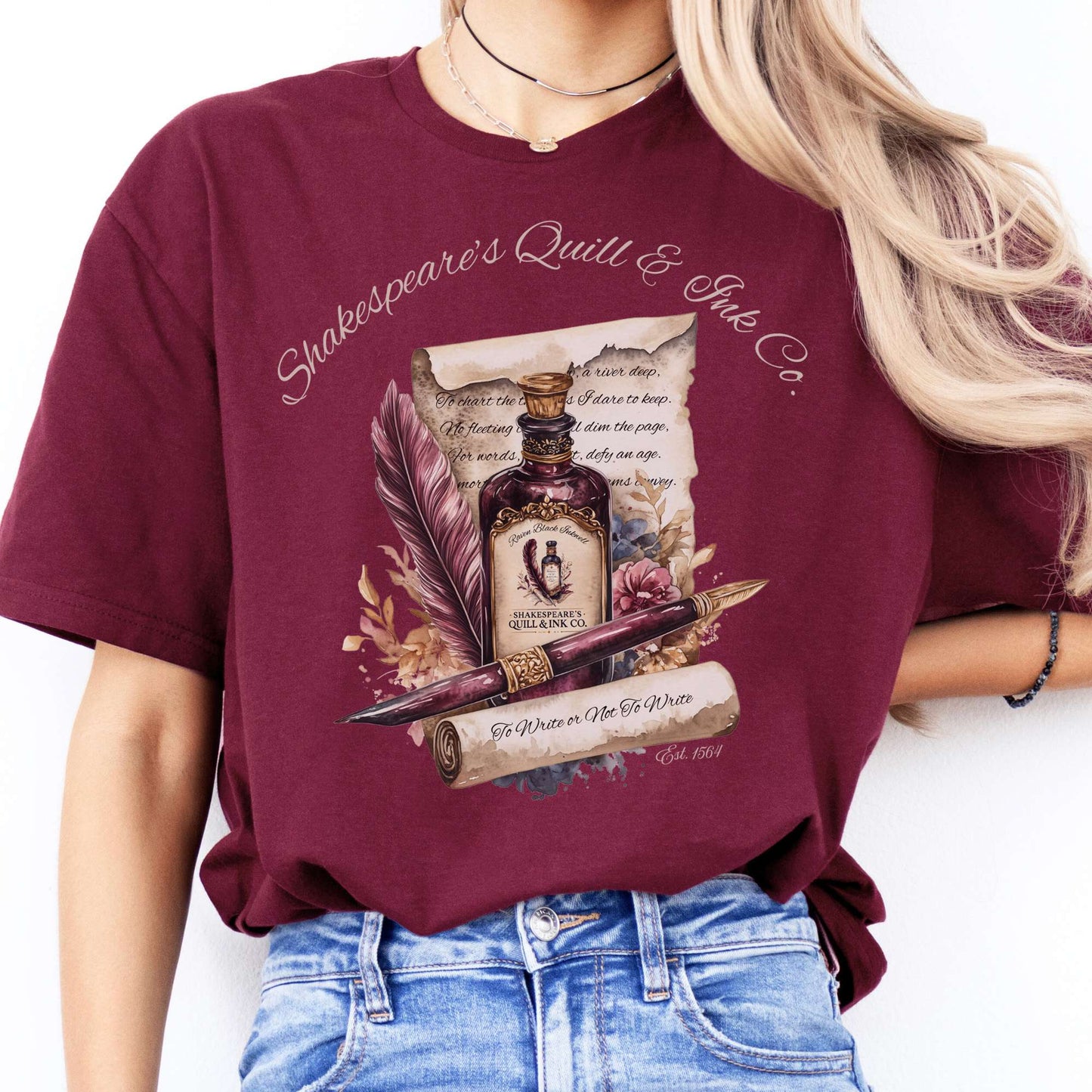 T-Shirts Shakespeare's Quill & Ink Co. T-Shirt The Mystic Eden