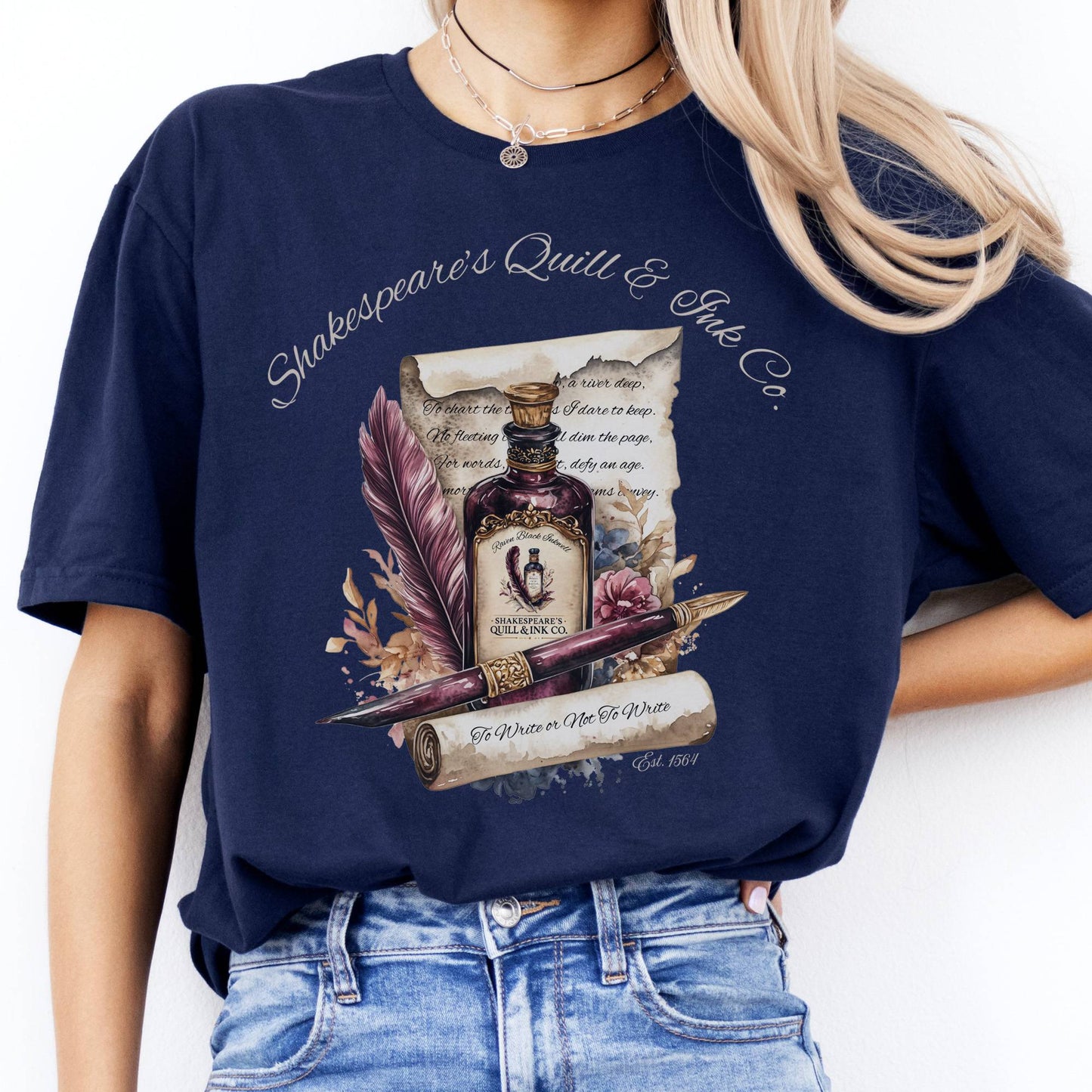 T-Shirts Shakespeare's Quill & Ink Co. T-Shirt The Mystic Eden