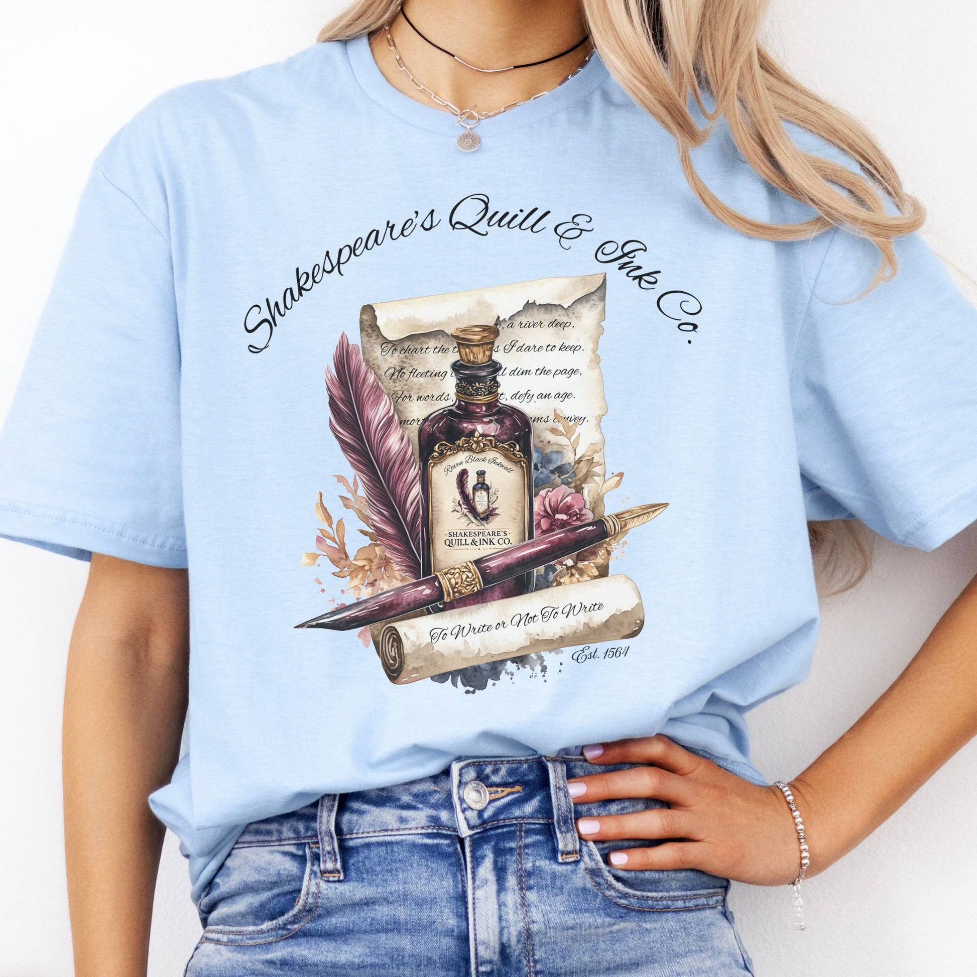 T-Shirts Shakespeare's Quill & Ink Co. T-Shirt The Mystic Eden