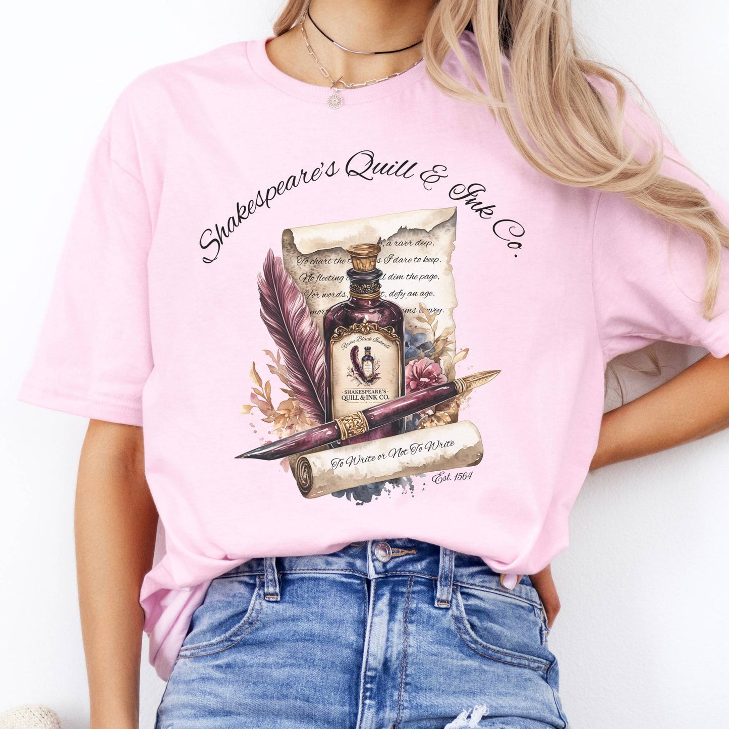 T-Shirts Shakespeare's Quill & Ink Co. T-Shirt The Mystic Eden