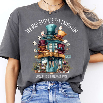 T-Shirts The Mad Hatter's Hat Emporium T-Shirt The Mystic Eden