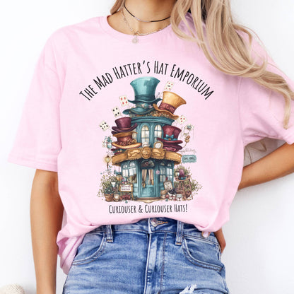 T-Shirts The Mad Hatter's Hat Emporium T-Shirt The Mystic Eden