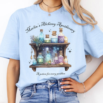 T-Shirts Merlin's Alchemy Apothecary T-Shirt The Mystic Eden