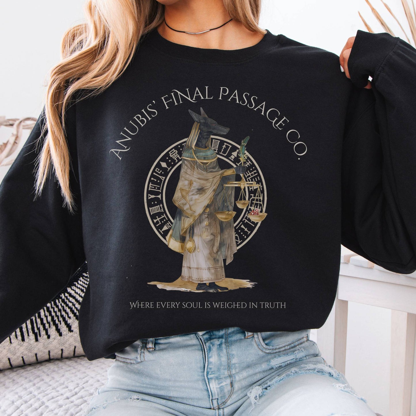 Sweatshirt Design 261 Crewneck Sweatshirt The Mystic Eden