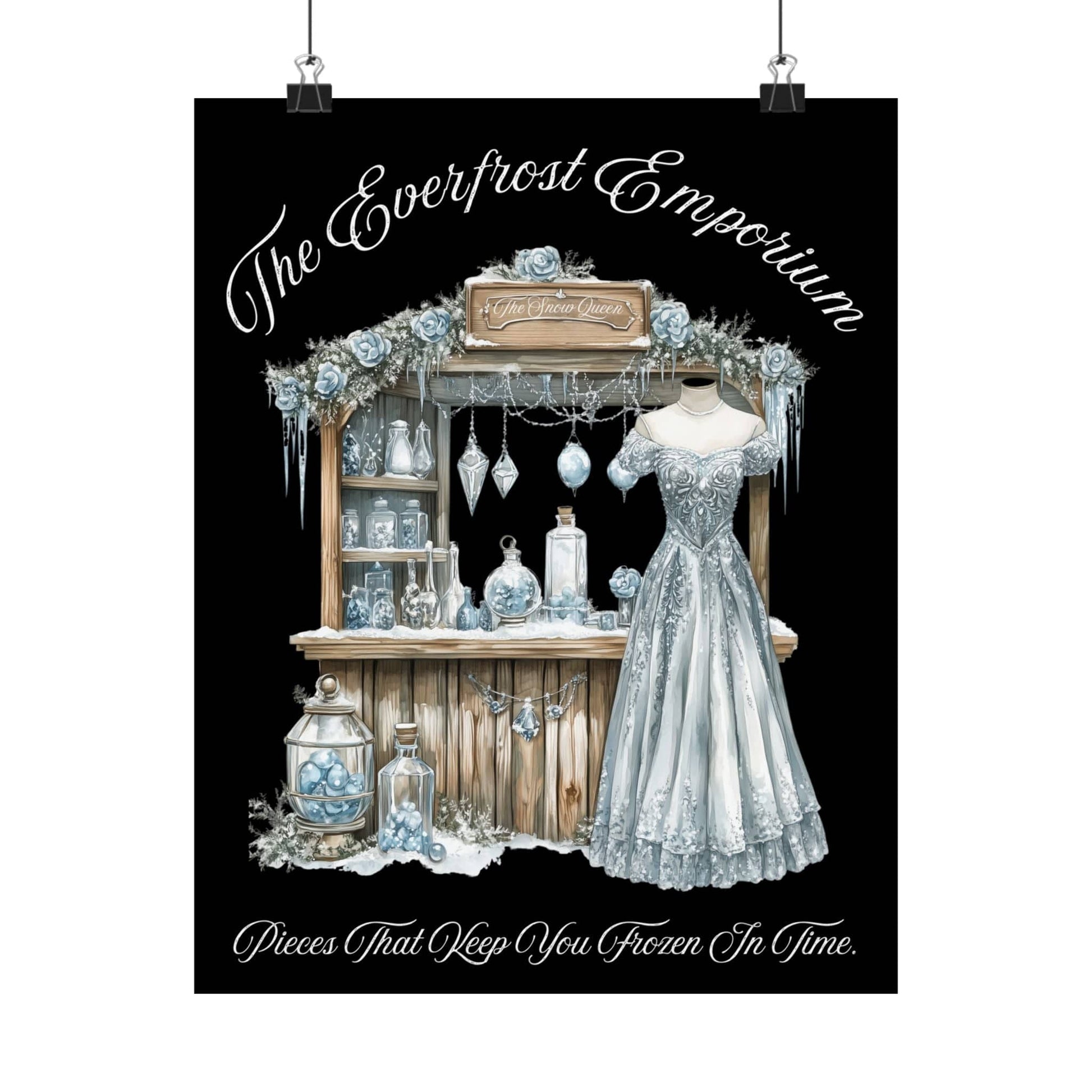Art Prints 11″ x 14″ / Matte Design 176B - Art Print The Mystic Eden