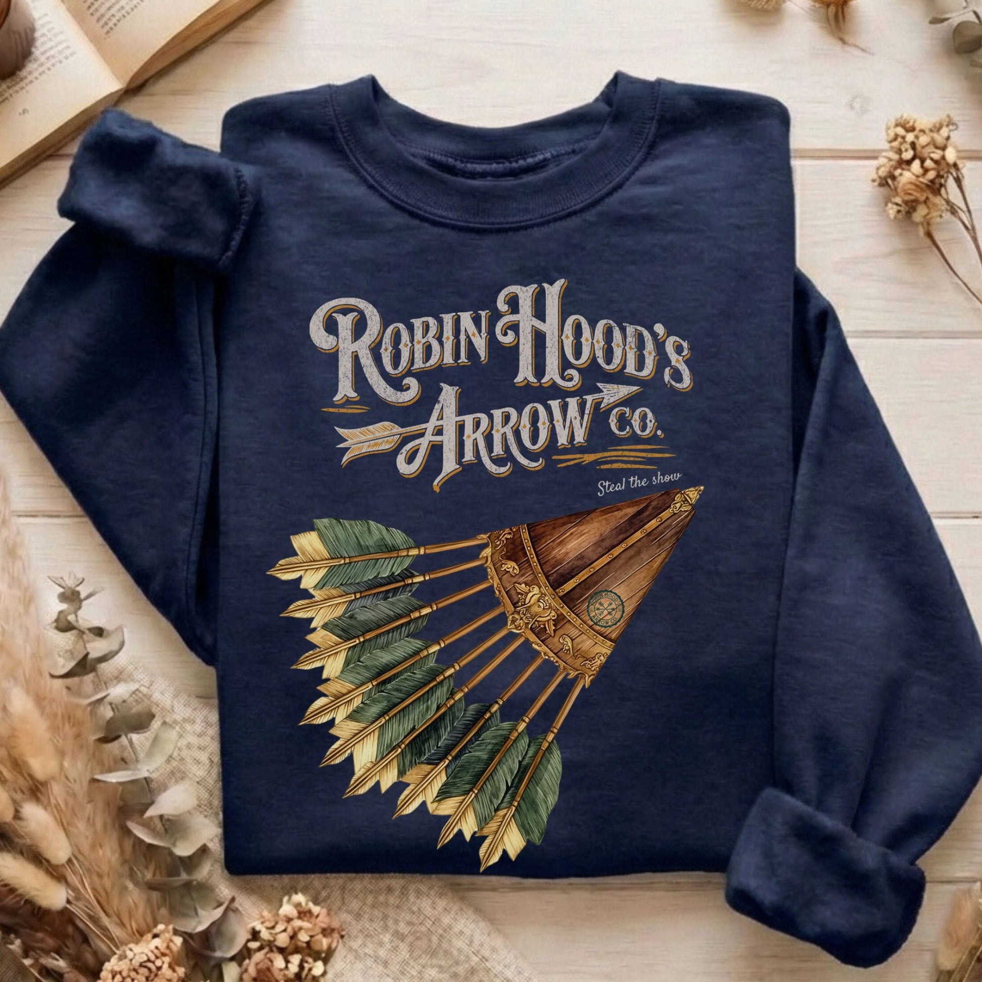 Sweatshirt Navy / S Robin Hood's Arrow Co. Sweatshirt The Mystic Eden