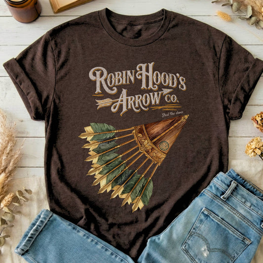 T-Shirts Dark Chocolate / S Robin Hood's Arrow Co. T-Shirt The Mystic Eden