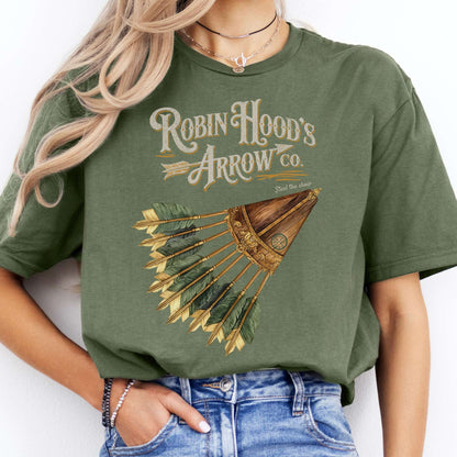 T-Shirts Robin Hood's Arrow Co. T-Shirt The Mystic Eden