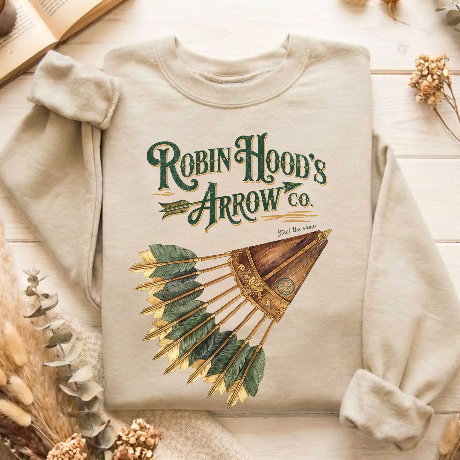 Sweatshirt Sand / S Robin Hood's Arrow Co. Sweatshirt The Mystic Eden