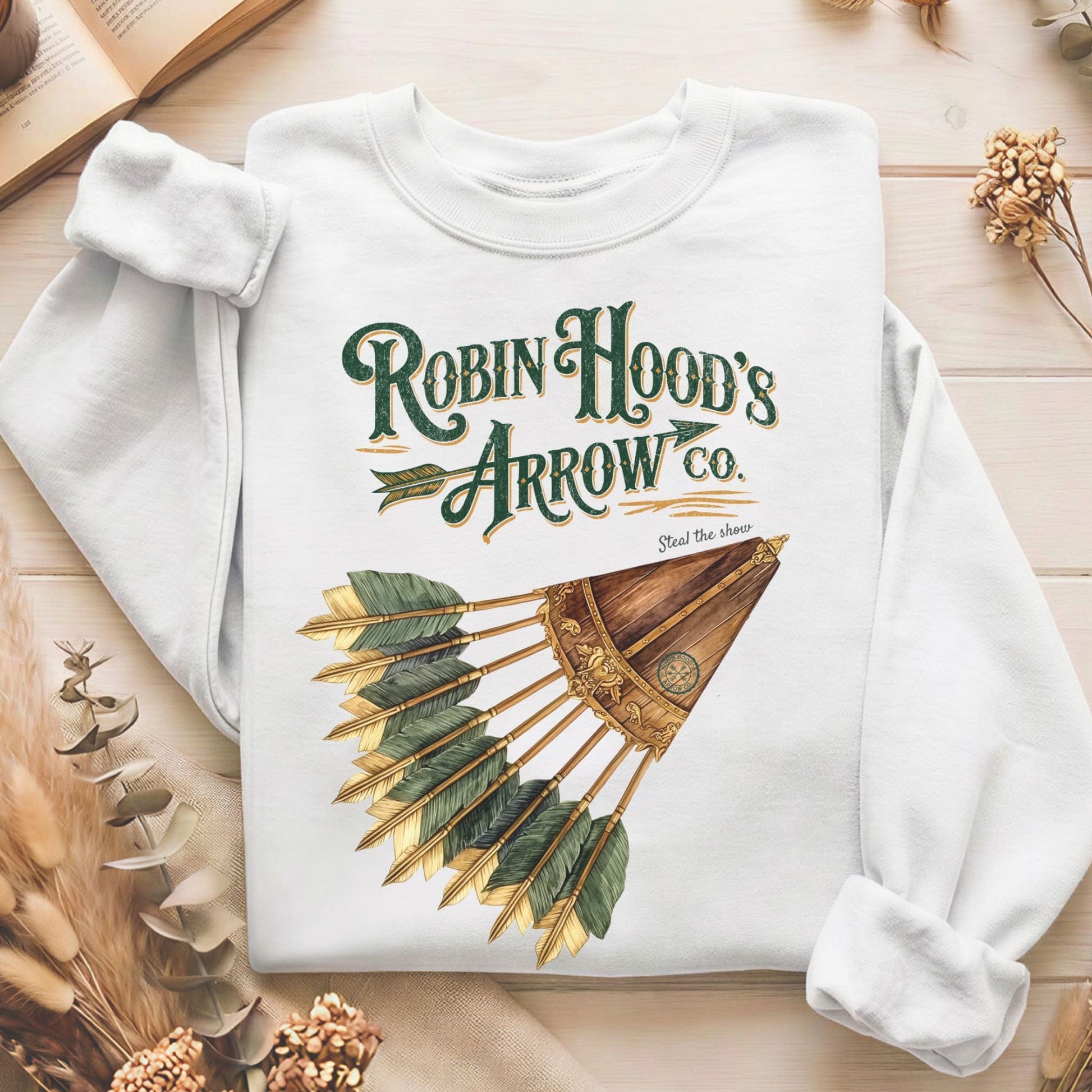 Sweatshirt White / S Robin Hood's Arrow Co. Sweatshirt The Mystic Eden