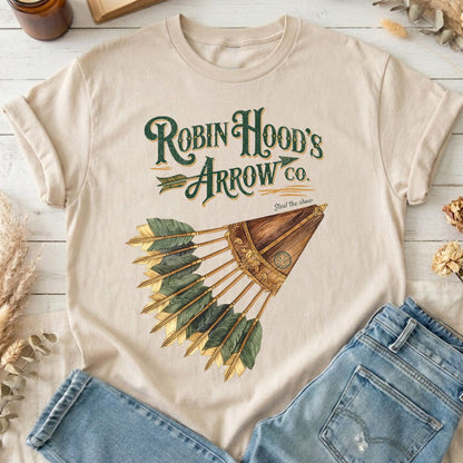 T-Shirts Sand / S Robin Hood's Arrow Co. T-Shirt The Mystic Eden