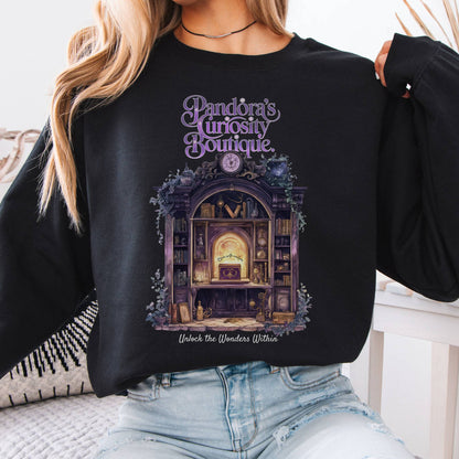 Sweatshirt Pandora's Curiosity Boutique Sweatshirt The Mystic Eden