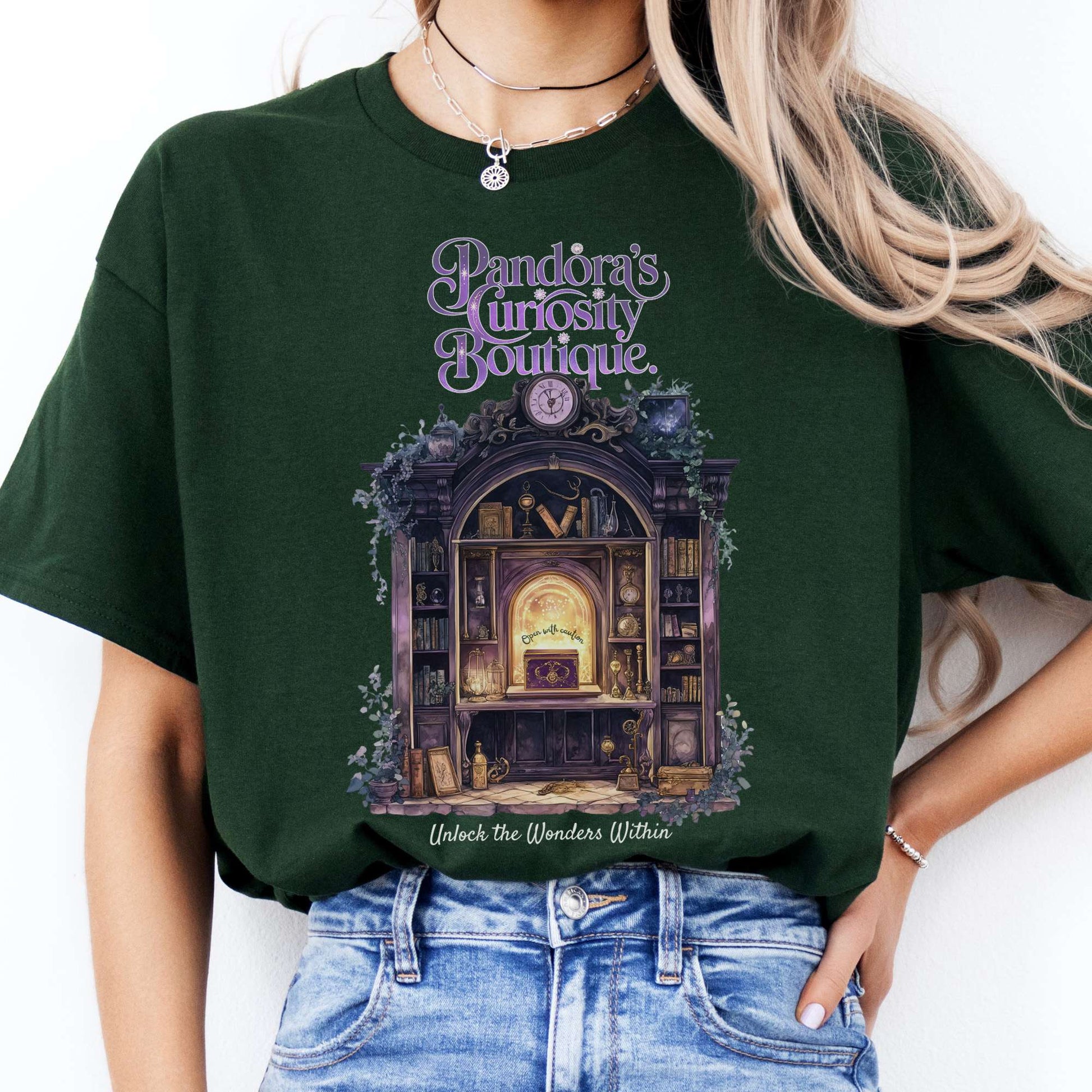 T-Shirts Pandora's Curiosity Boutique T-Shirt The Mystic Eden