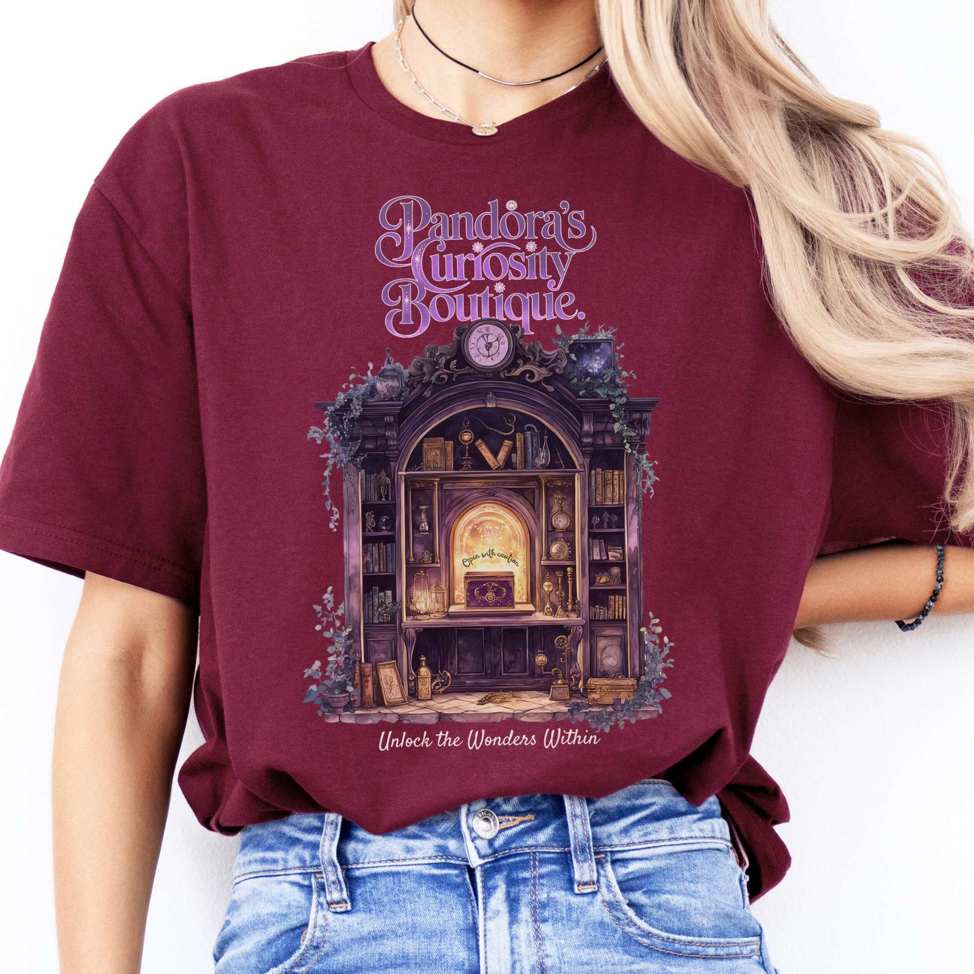 T-Shirts Pandora's Curiosity Boutique T-Shirt The Mystic Eden