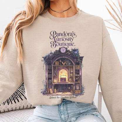 Sweatshirt Pandora's Curiosity Boutique Sweatshirt The Mystic Eden