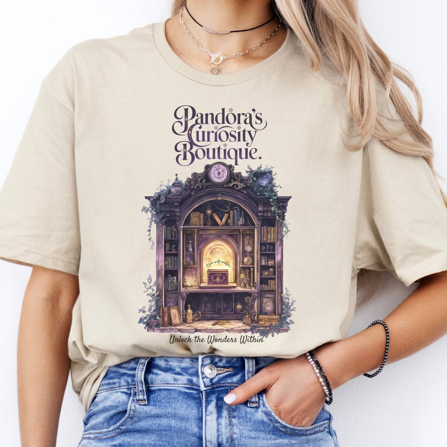 T-Shirts Pandora's Curiosity Boutique T-Shirt The Mystic Eden