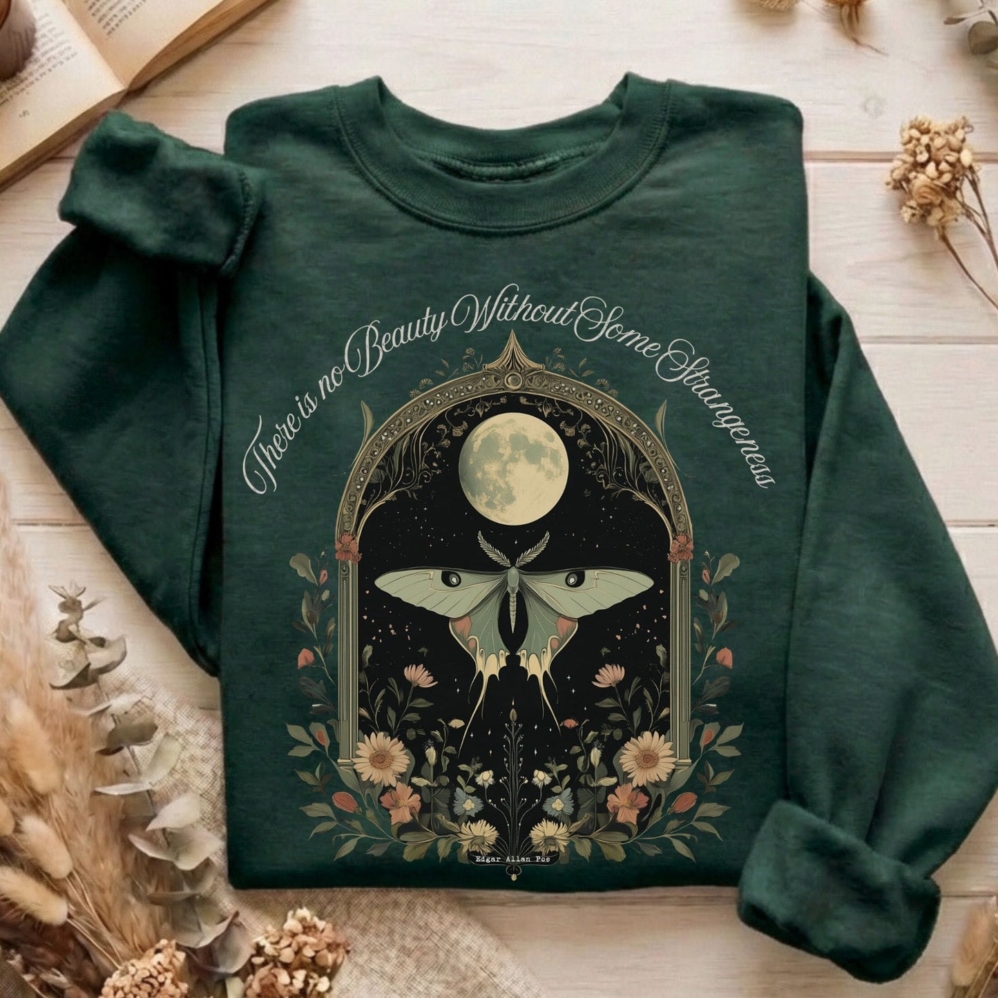 Sweatshirt Forest Green / S Design 139 Sweatshirt The Mystic Eden