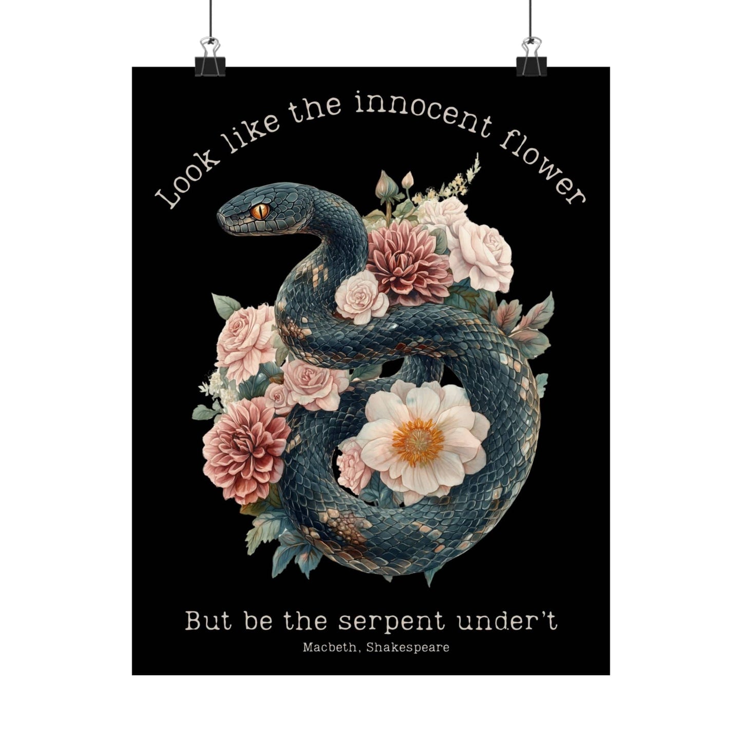 Poster 11″ x 14″ / Matte Design 186B - Art Print The Mystic Eden