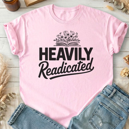 T-Shirts Light Pink / S Heavily Readicated T-Shirt The Mystic Eden