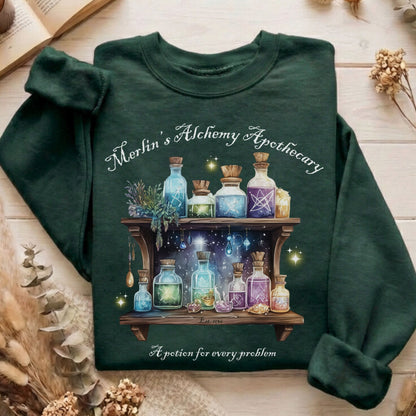 Sweatshirt Forest Green / S Design 125 Sweatshirt The Mystic Eden