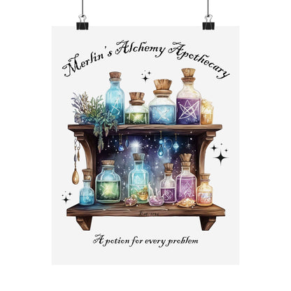 Poster 11″ x 14″ / Matte Design 125A - Art Print The Mystic Eden