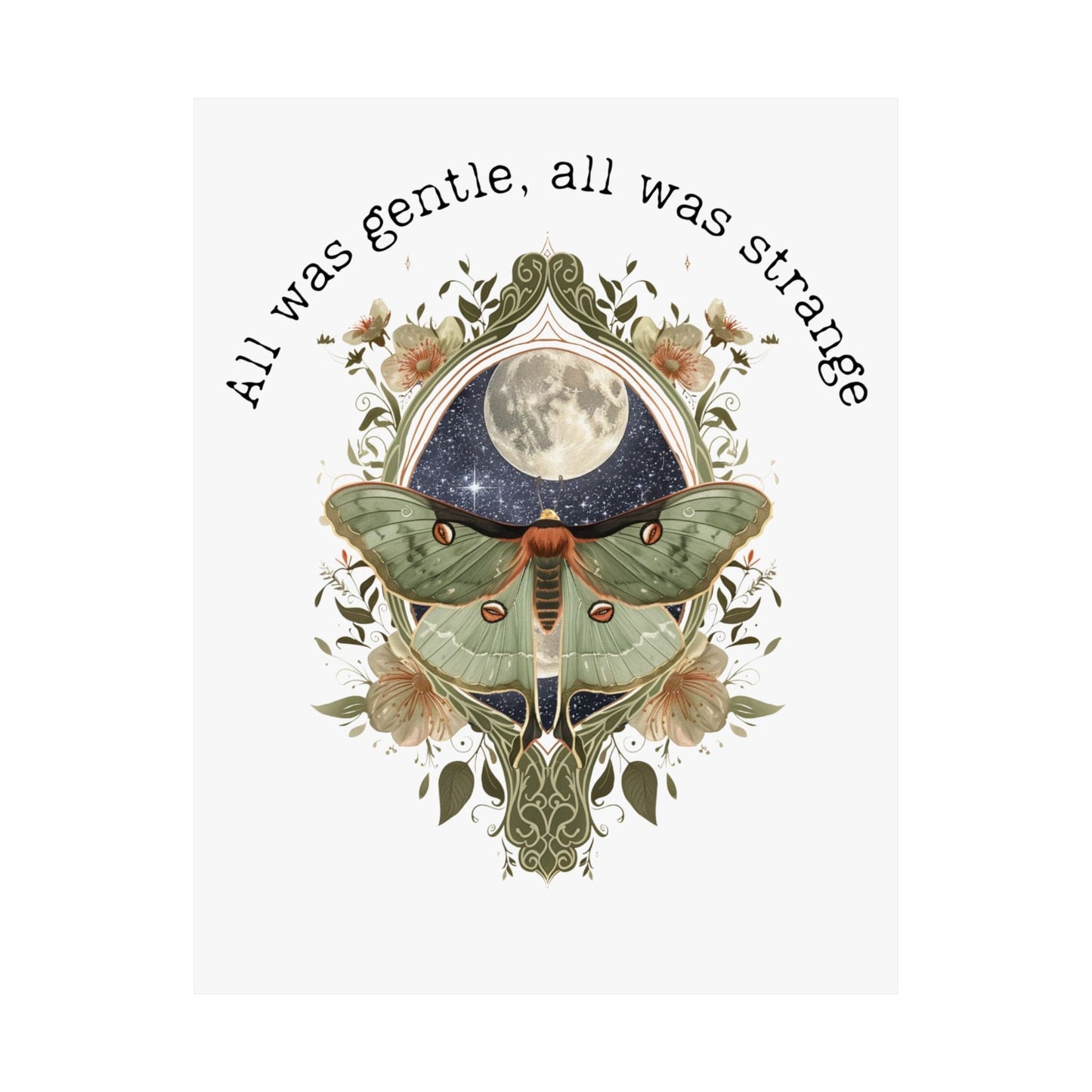 Poster 11″ x 14″ / Matte Design 267B - Art Print The Mystic Eden